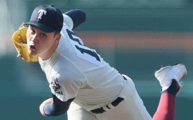 大阪桐蔭の190センチ左腕　14奪三振完封デビュー　センバツ