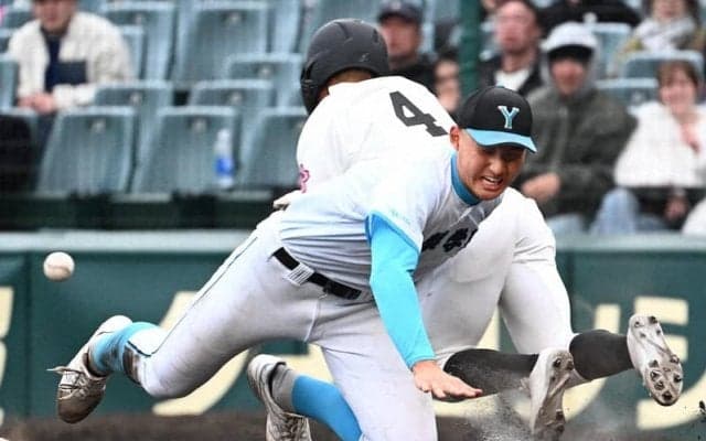 骨折した山梨学院・菰田、今大会の試合出場は絶望的　センバツ