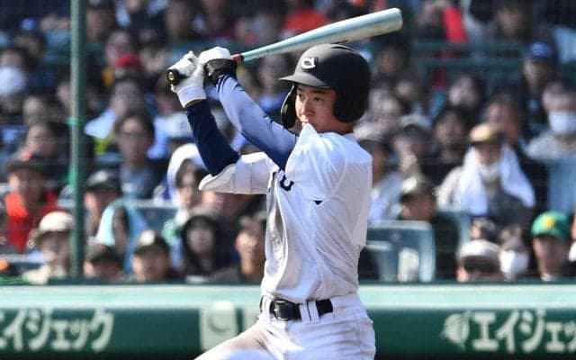 【センバツ】バッティングセンターで6000円の調整実った！中京大中京・半田直暉が10回走者一掃打