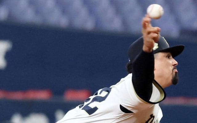 【オリックス】WBC世界一のベネズエラ右腕マチャドが再来日後初登板　１回２安打１失点