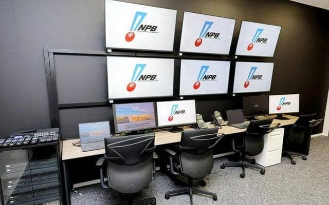 NPBが今季から導入する「リプレーセンター」をメディアに公開