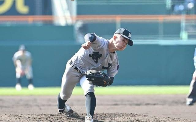 大阪桐蔭四番と2連続変化球で勝負　熊本工・堤投手「夏にまた戻る」