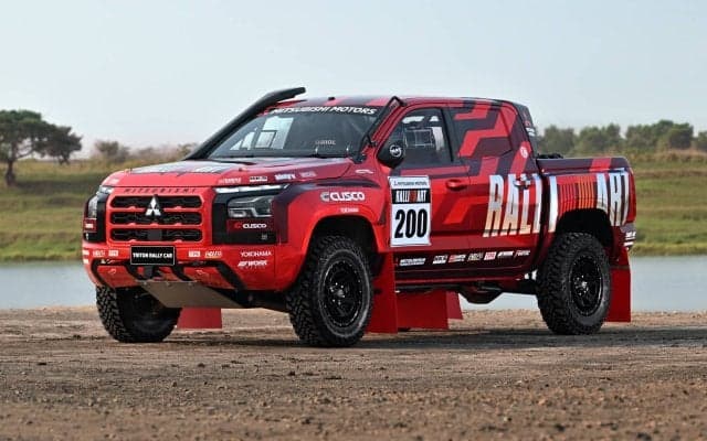 チーム三菱ラリーアートがAXCR2026参戦を発表。歴代ラリーカーから着想を得た新カラーリングも公開