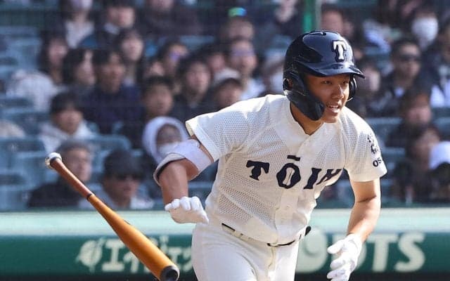 【センバツ】大阪桐蔭・背番「20」の４番谷渕瑛仁「バットで活躍しろと」２打点　DH初の決勝打