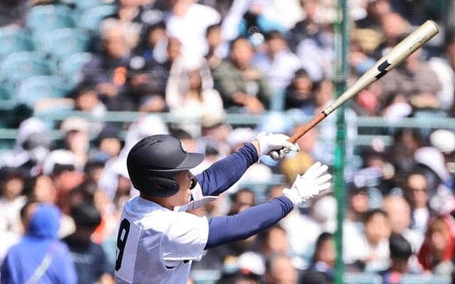 【センバツ】中京大中京、初戦無安打の荻田翔惺が会心一発　荒木雅博臨時Ｃもうなる優しいハート