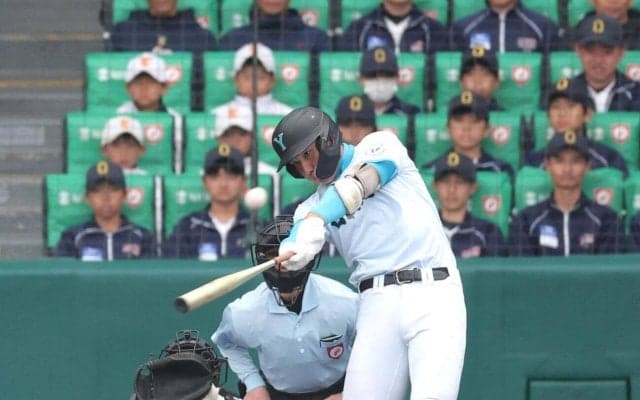 【センバツ】山梨学院・菰田陽生は「左橈骨遠位端骨折」靱帯は痛めてないが全治は示されず