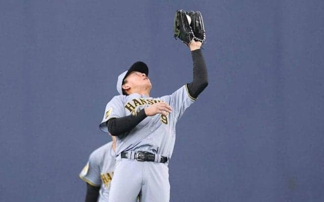 阪神ドラ１立石　左翼守ったフル出場　新オプション始動「普段やらないポジション、いい経験ができた」