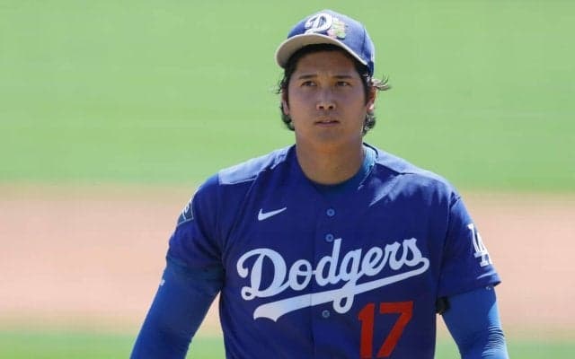 大谷翔平、納得のいかない表情も…圧巻の“6者連続三振”　OP戦最終戦で奪三振ショー演じる　4回まで無失点11奪三振