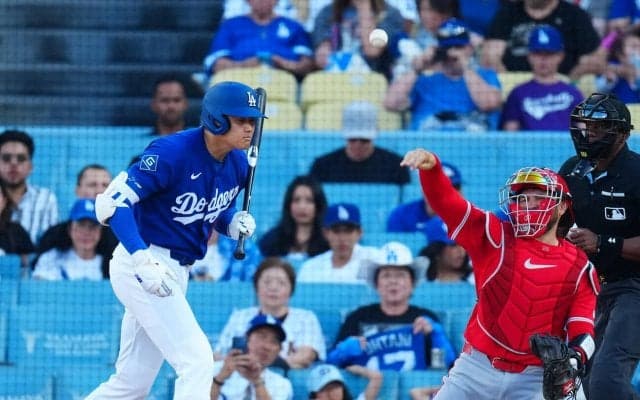 大谷翔平、第１打席は見逃し三振　エンゼルスとのOP戦に「1番投手」でリアル二刀流出場