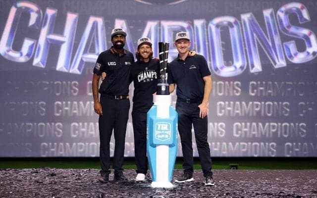 ロサンゼルスが連続イーグルでTGL2代目王者 “復帰”ウッズ1年ぶりプレーも実らず