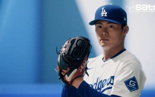 山本由伸、新CMで“ライオン咆哮”を披露　特設マウンドで躍動…ユンケルの新バージョン