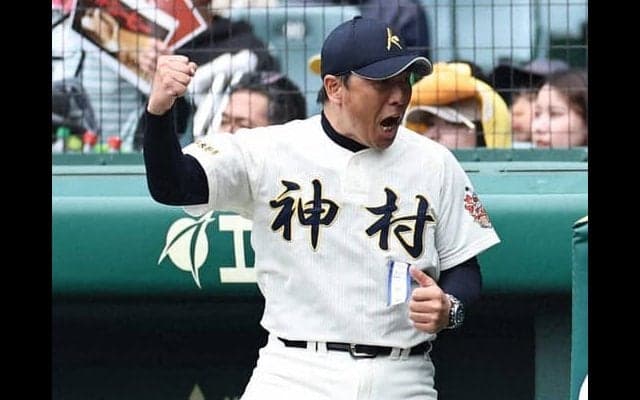 神村学園監督のガッツポーズ　「生徒がしてほしいと」　センバツ