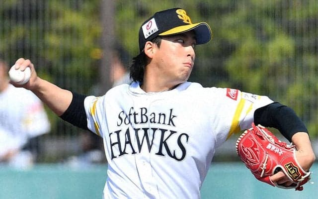 【プロ野球】「ドガン！」ソフトバンクのブルペンに轟く\"爆発音\" ついに頭角を現した５年目の育成右腕・大竹風雅の怪物ぶり