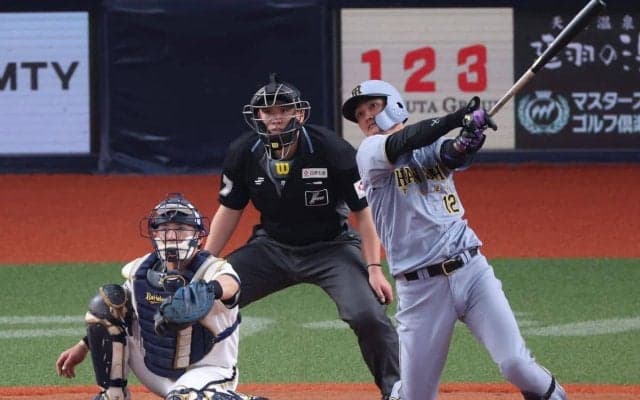 阪神24歳は「支配下、まだか」野手転向1年目、ファームで7試合連続安打、2試合連続のタイムリーも記録「将来のクリーンアップ候補」「努力が凄い」