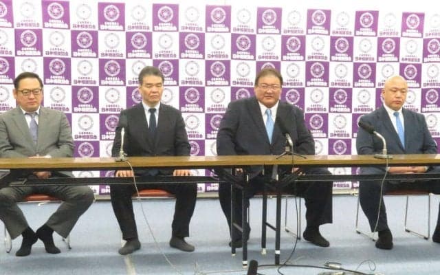 広報部長の藤島親方「前任の佐渡ケ嶽部長から、いろいろご指導を」日本相撲協会新理事４親方会見