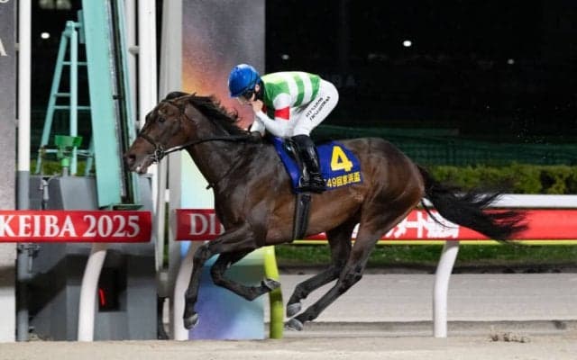 【京浜盃】ロックターミガンが3馬身差完勝…1番人気フィンガーは2着