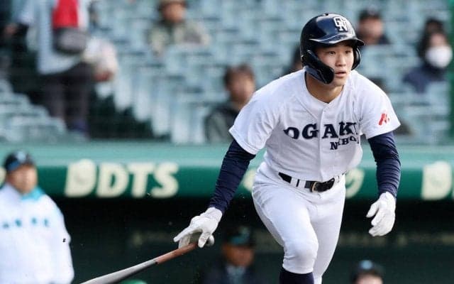 【センバツ】投打二刀流の菰田を欠く山梨学院が初回に先制点献上　大垣日大が右越えソロ