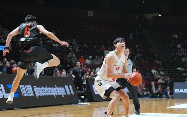 A東京の小酒部泰暉「いい経験に」…EASLで琉球に惜敗も、大舞台での手応えを糧にBリーグへ