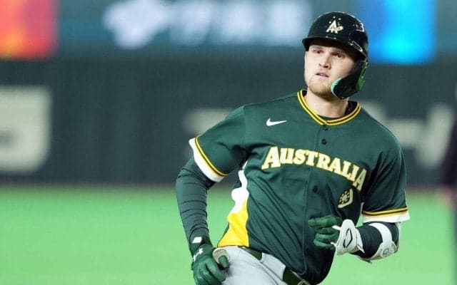 村上宗隆同僚でWBC豪州代表のミード内野手、40人枠から外され開幕メンバーに残れず