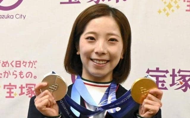 りくりゅうの三浦璃来選手に市民栄誉賞贈呈へ　故郷の兵庫県宝塚市