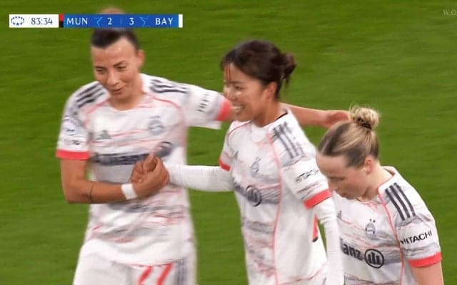 「何もかも上手すぎる」なでしこ谷川萌々子、“アートのような”決勝点！圧巻トラップ→極上コントロール弾「日本の宝」「ルイ・コスタかよ」【女子CL】