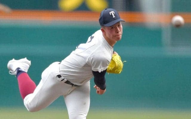 大阪桐蔭の先発はプロ注目の１５３キロ右腕・吉岡貫介　背番号１のエースが登場