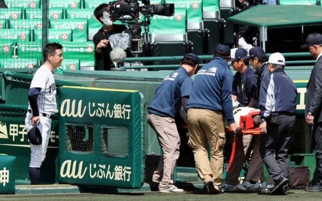 頭部死球で一時退場の英明・榎本に相手監督から激励　試合後に「大丈夫？次も頑張れよ」　影響は「全然なかった。最後まで心配してくれた」と配慮に感謝