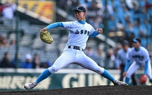 先制弾で「火がついた」　山梨学院の危機救った2年生左腕・渡部瑛太