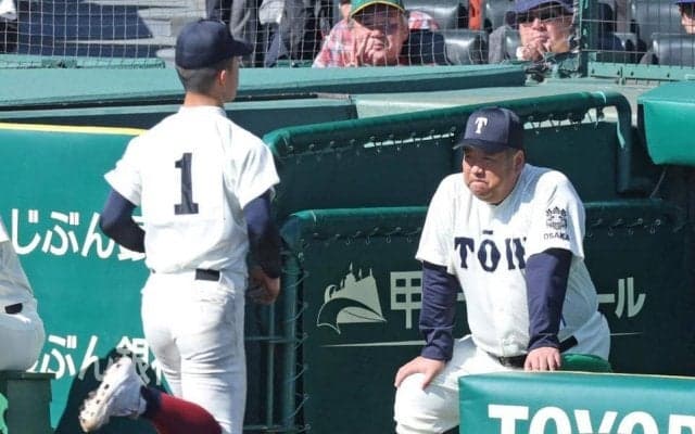 大阪桐蔭　先発・吉岡貫介が五回途中で降板　二回に今大会最速１５２キロマークも７四球