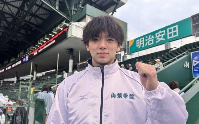 【センバツ】競泳の学生記録保持者・光永翔音、山梨学院の弟応援「いち野球ファンとして楽しみ」