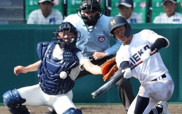 終盤に判定覆り、三重の生還認められず　審判の説明は…センバツ