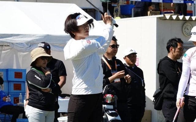 今季ツアー初戦の大山志保 5月に49歳も「負けたくない。出る以上は優勝したい」