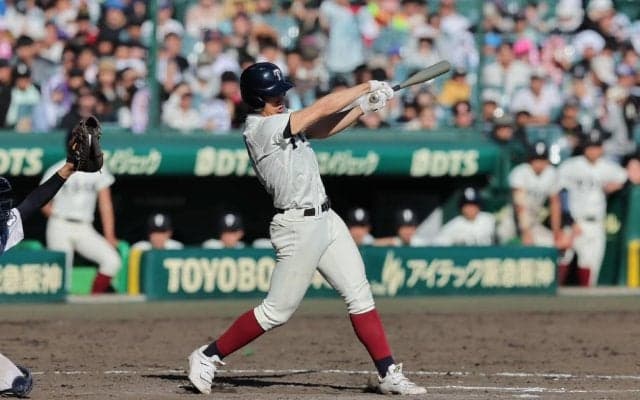 大阪桐蔭の\"おかわりジュニア\"が甲子園デビュー！初打席は3球三振「今までに感じたことのない雰囲気だった」【センバツ】