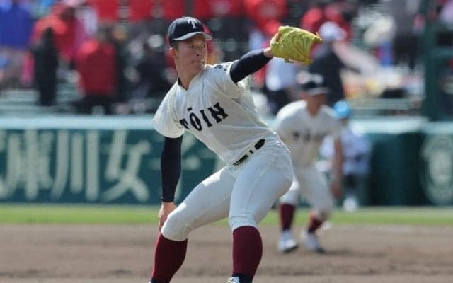 ｢フォームが安定しなかった｣大阪桐蔭のプロ注目右腕は悔しさあらわ、最速152キロ計測も7四球と制球乱す【センバツ】