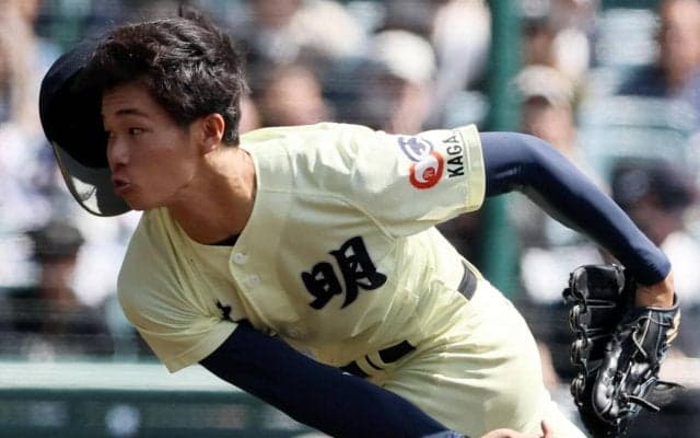 【センバツ】英明・松本倫史朗「しっかり投げ切れて良かった」初の甲子園ベスト８に導く快投