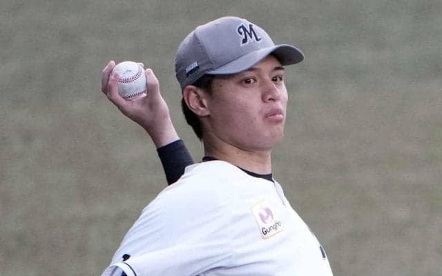 【ロッテ】毛利海大　球団76年ぶり新人開幕投手に抜てき「なんとか、勝てれば何でもいいので」