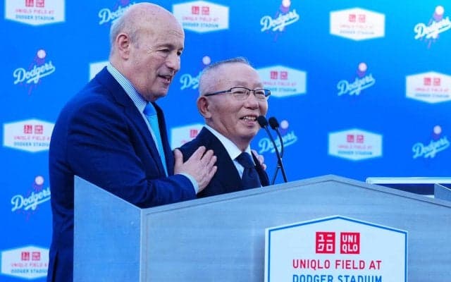 大谷翔平　ユニクロ看板直撃弾あるぞ！柳井正会長「平和で楽しい世界を」ド軍とパートナーシップ