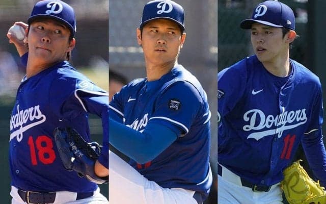 ド軍が開幕ロースター26選手を正式発表　大谷翔平は二刀流登録、負傷者リストは10人に