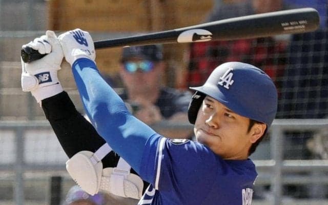 ドジャース・大谷「１番・ＤＨ」で開幕へ　３１日には先発のマウンド、３年ぶりの開幕二刀流