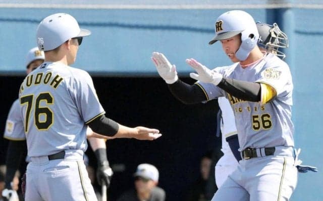 阪神・百崎　侍・曽谷撃ち１号「崩れてしまった部分が戻ってきた」開幕１軍ならずも「できることをしっかり準備」