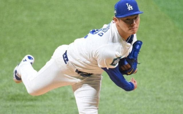 山本由伸　まさかの先制２ラン被弾でマウンドでぼうぜん　カウント２ストライクから直球が甘く入る→打者９人連続アウトの圧巻投球　６回２失点で開幕戦勝利！