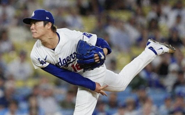 ドジャース、逆転勝ちで２年連続開幕白星発進！　山本由伸が６回２失点で野茂英雄に並ぶ快挙　大谷翔平は右肘死球で騒然→強力打線爆発