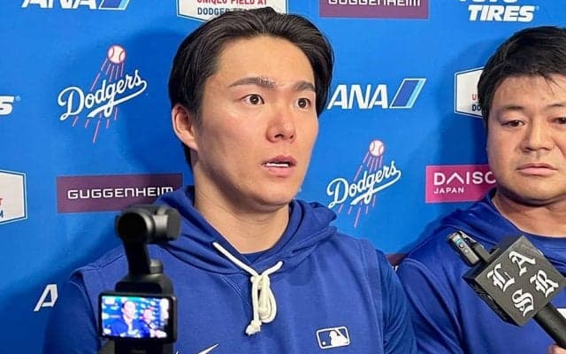 山本由伸が「思い切り投げられた」　示した存在感…カーショー絶賛に「いつも褒めてくれる」