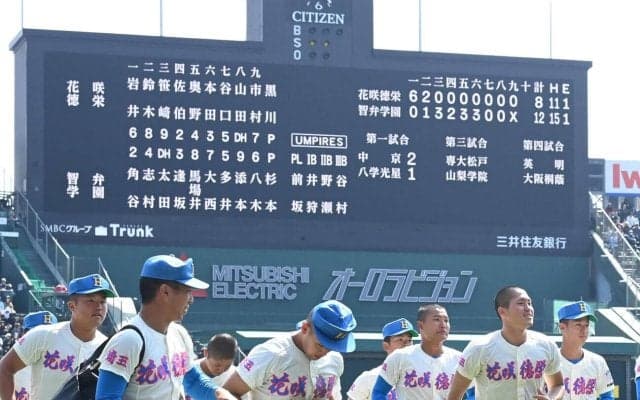 【センバツ】まさか…花咲徳栄8点差大逆転負けで初の４強逃す　大量リードも徐々に点差詰められ…