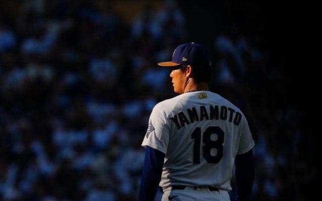 山本由伸が解説務めたカーショー氏表現した「山本の投球は芸術品」に感激「すごくうれしいです」