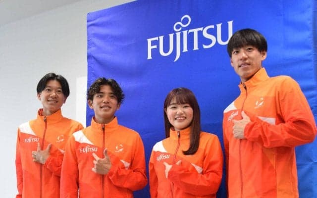 【陸上】富士通新加入４選手が抱負　国学院大前主将の上原琉翔「日本代表になれるような選手に」