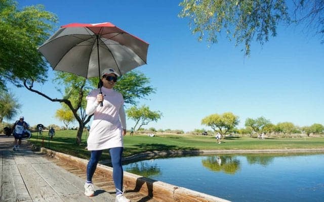 人生2度目のフェアウェイキープ率100％を逃すも 勝みなみの好スコアを支えた確かな感触