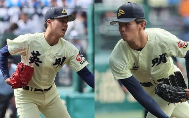 【センバツベンチ入り選手紹介】初のベスト8入りした英明は2枚看板で勝負！王者・大阪桐蔭を相手にどこまで持ち味を出せるか