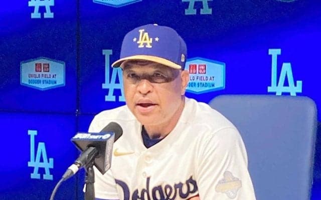 ロバーツ監督、開幕戦勝利投手の山本由伸を絶賛「本当に見事」　被弾後に無双投球「ウィルと息ぴったり」