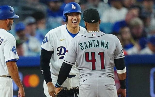 大谷翔平の“反応”は「みていて楽しい」　カーショーも注目した瞬間…米実況は「Ohhh！」